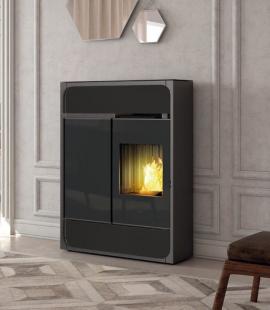 Edilkamin Bild Air Tight - Keramiek Zwart