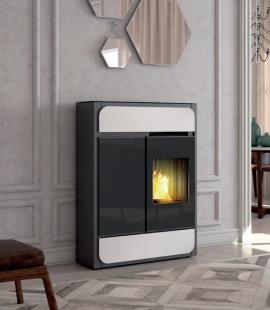 Edilkamin Bild Air Tight - Keramiek Wit