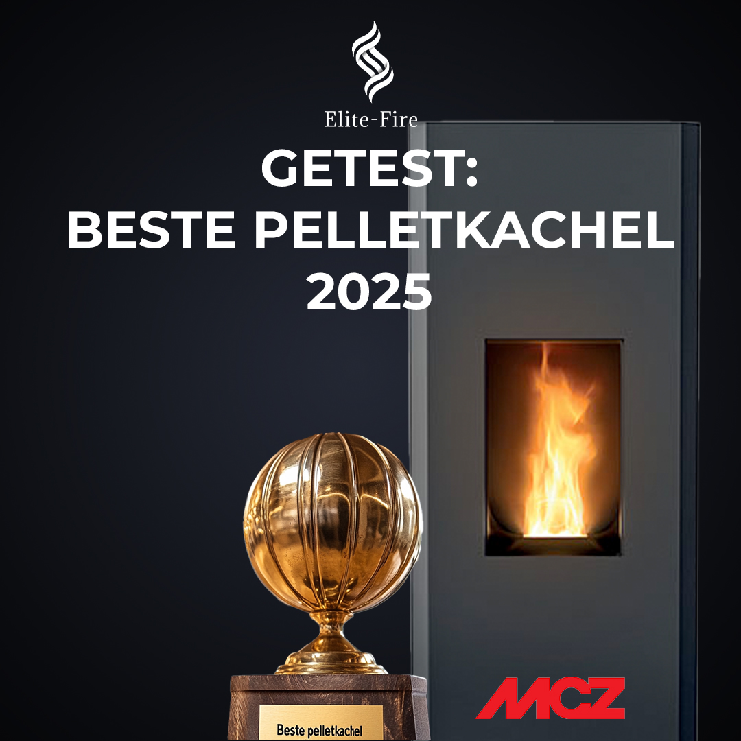 MCZ Mako, getest en gekozen tot winnaar beste pelletkachel 2025 door Elite-Fire